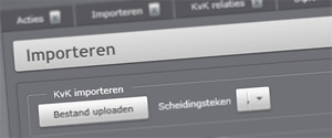 Feature Importeren vanuit KVK